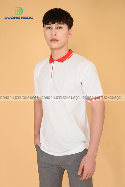  Áo Phông Đồng Phục Màu Trắng