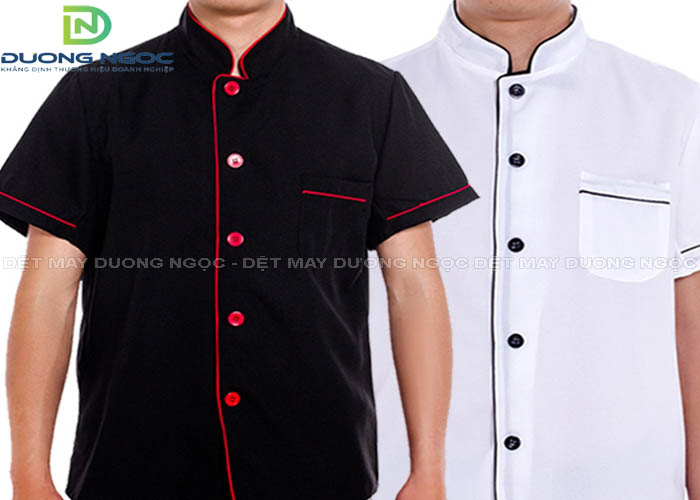 Chọn size áo đồng phục đầu bếp vừa vặn