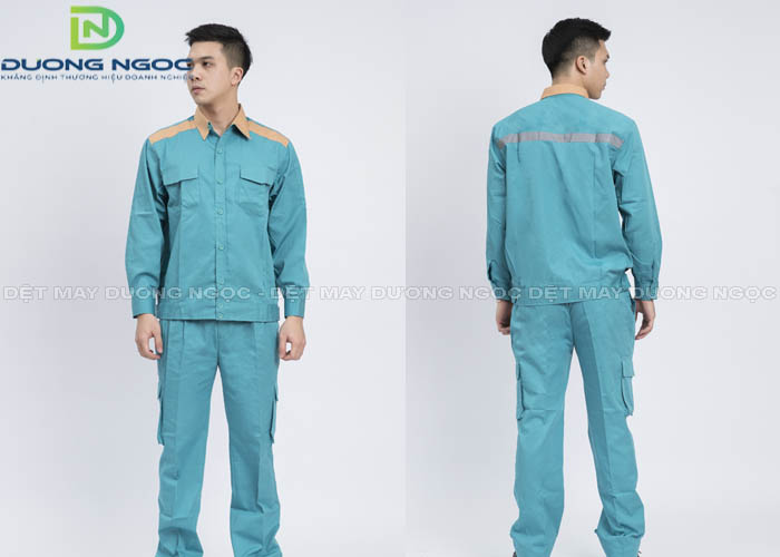Mặt sau quần áo bảo hộ kỹ thuật