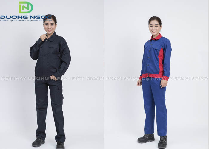 Quần áo bảo hộ vải Kaki tại Dệt May Dương Ngọc